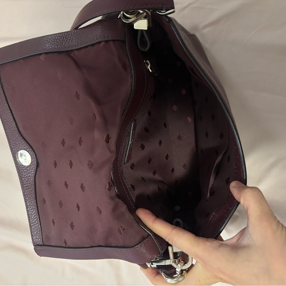 kate spade Maroon Leather Crossbody Bag - Picture 6 of 6